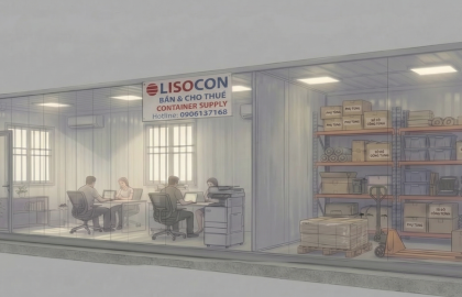 Container Văn Phòng Kết Hợp Kho 40feet: Giải Pháp Thực Dụng Cho Công Trường Vừa Và Nhỏ